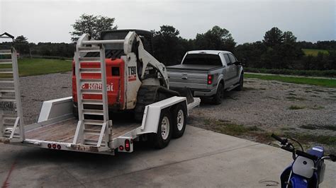 f150 tow skid steer|Towing Bobcat skid steer with Powerboost. : r/f150 .